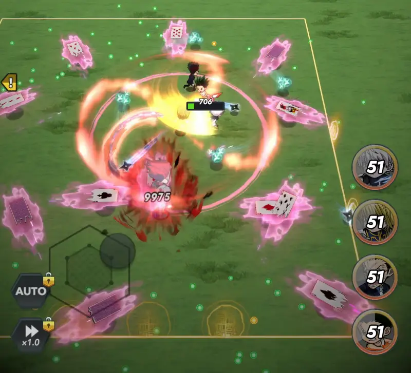 ネンサバのバトル画面3