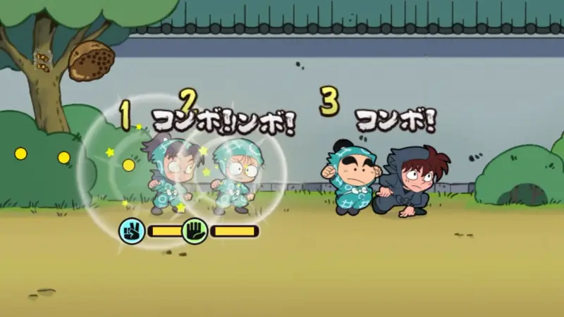 忍パズのバトル画面3