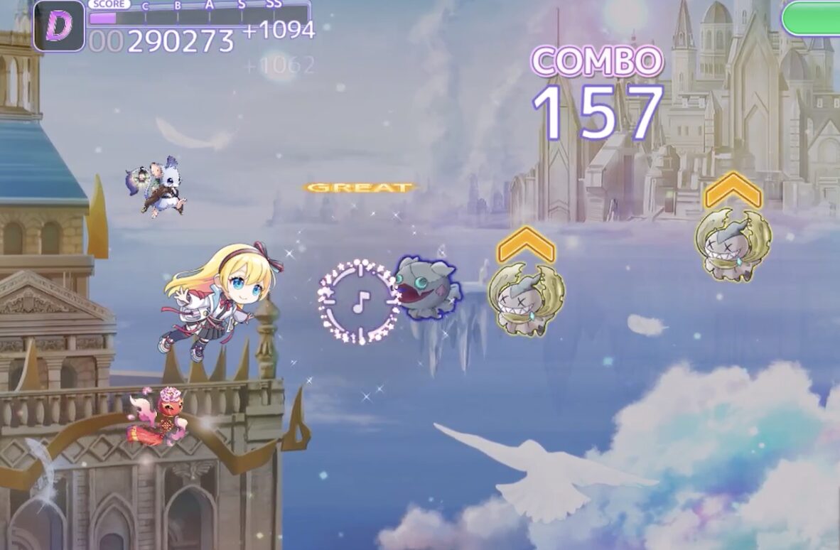 リズダムのキャラ編成画面