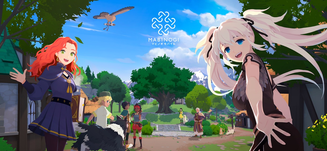 マビノギモバイルのゲーム画面