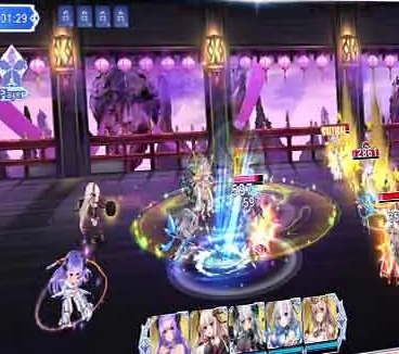 宝石姫 Reincarnation ～X指定～のダンジョンのバトル画面（DMM GAMES公式ページ（FANZA GAMES）掲載画像の一部）